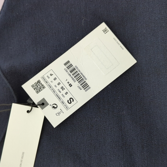 Zara mini dress size small navy blue in color - Picture 3 of 3